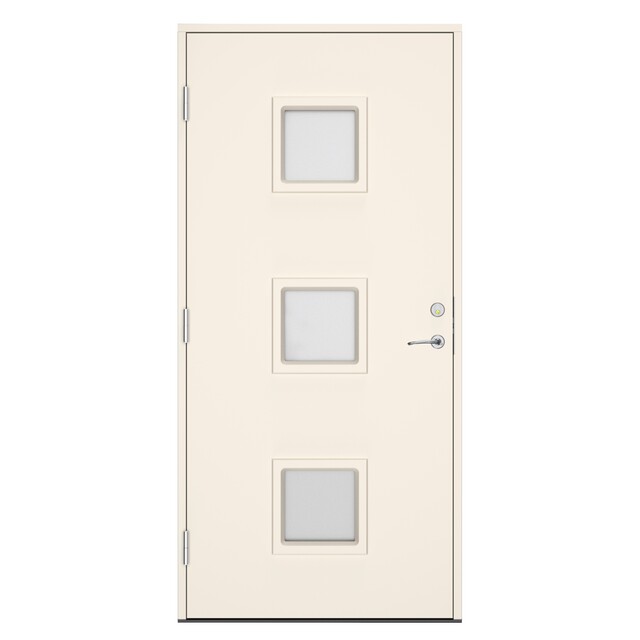 YTTERDÖRRSSET DOVRE VIT NCS S 0502-Y 105MM KARM 10X20V | Beijerbygg Byggmaterial